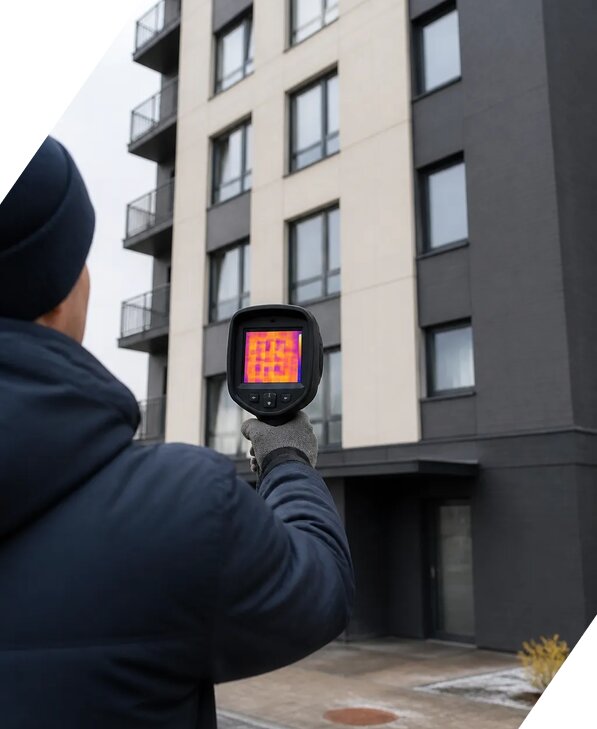 Тепловизионное обследование зданий в Вятских Поляне от 5075 р. | ЭкспертизаРоссия
